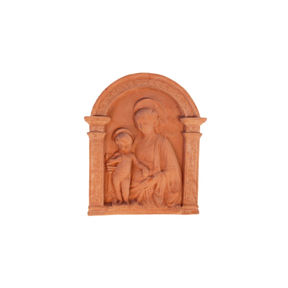Robbian Madonna with Terracotta Tabernacle
